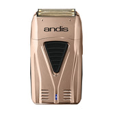 ANDIS PRO FOIL LITHIUM TITANIUM PROFESSIONAL FOIL SHAVER - COPPER