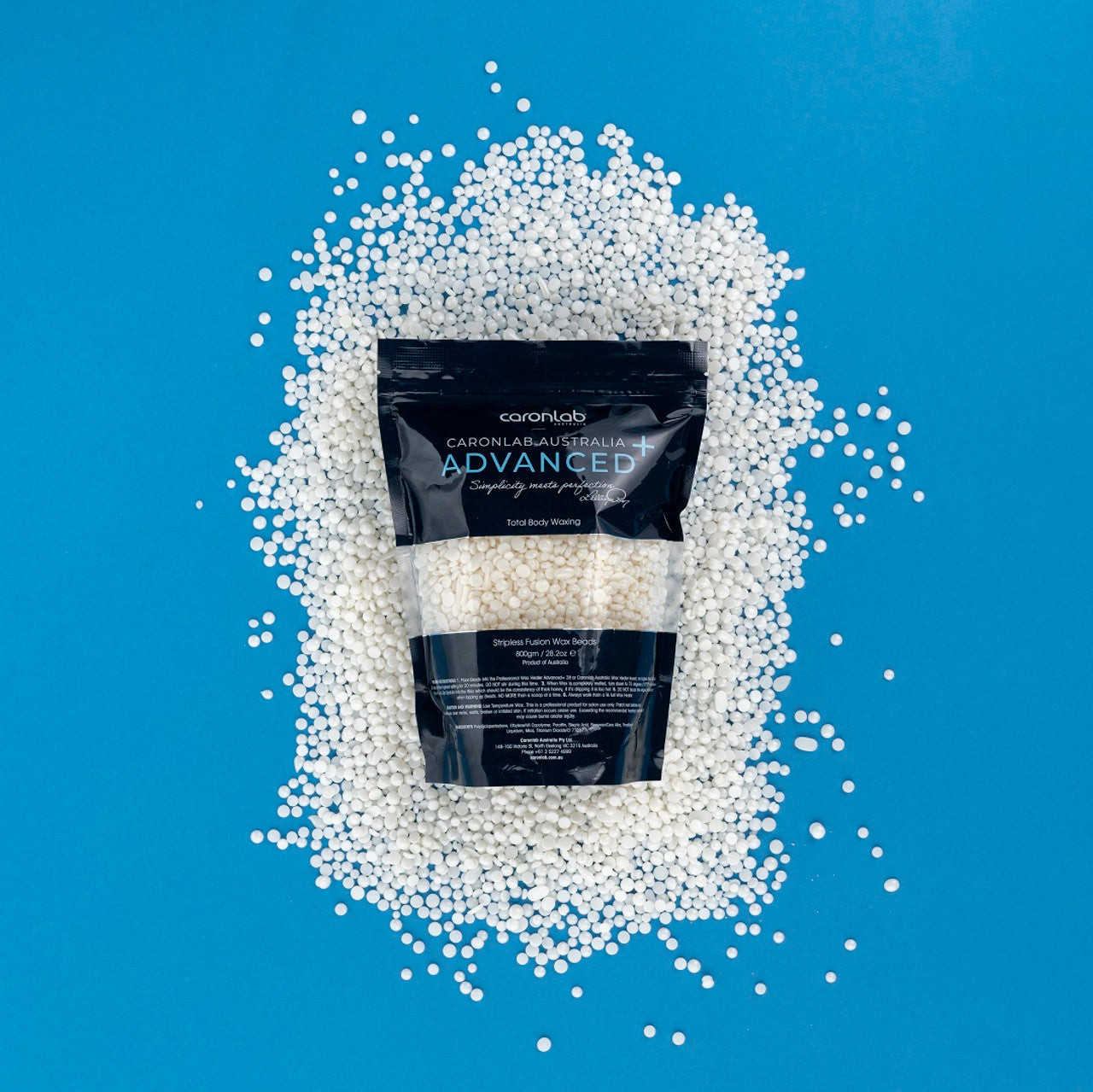 CARONLAB ADVANCED+ STRIPLESS FUSION WAX BEADS 800GMS Hover Image
