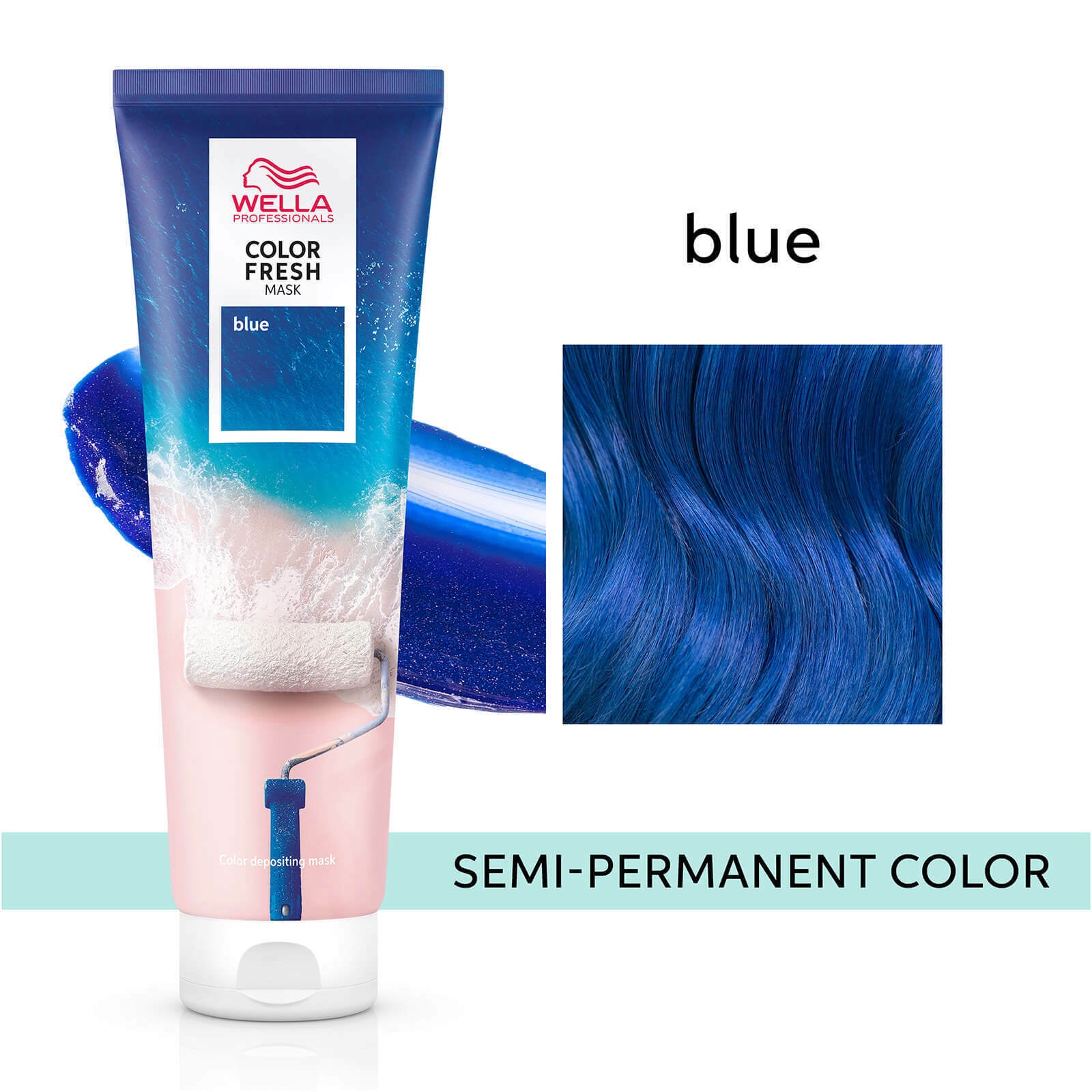 WELLA COLOR FRESH MASK BLUE 150ML Hover Image