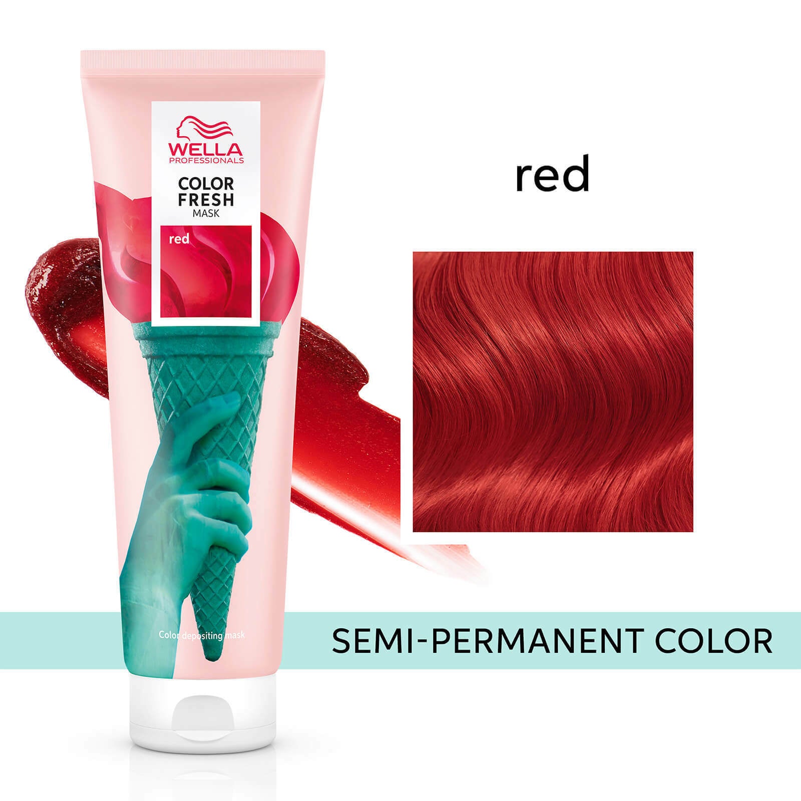 WELLA COLOR FRESH MASK RED 150ML Hover Image