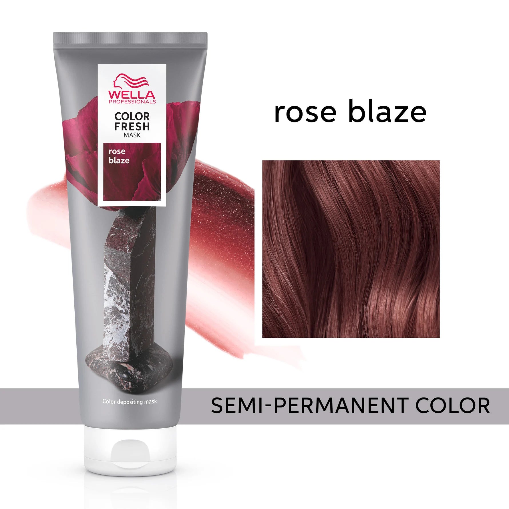 WELLA COLOR FRESH MASK ROSE BLAZE 150ML Hover Image