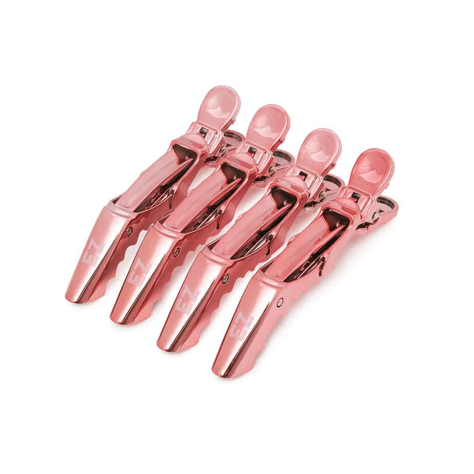 EZ ESSENTIALS ROSE GOLD CROCODILE CLIPS 4PK Hover Image