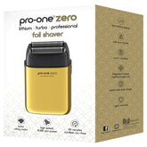 PRO-ONE ZERO LITHIUM FOIL SHAVER GOLD