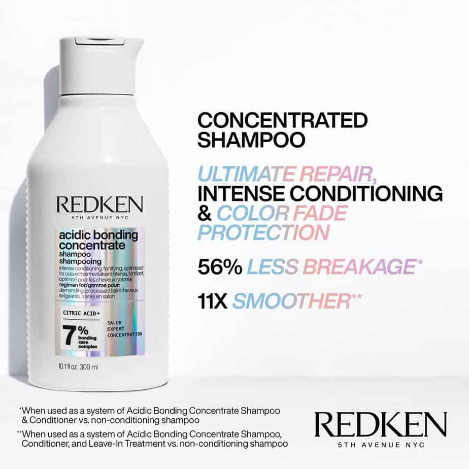 REDKEN ACIDIC BONDING CONCENTRATE SHAMPOO 300ML Hover Image