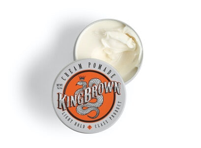 KING BROWN CREAM POMADE 75G Hover Image
