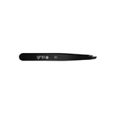 GRIP TWEEZER SLANTED TIP MATTE BLACK