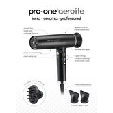 PRO-ONE AEROLITE HAIRDRYER - BLACK
