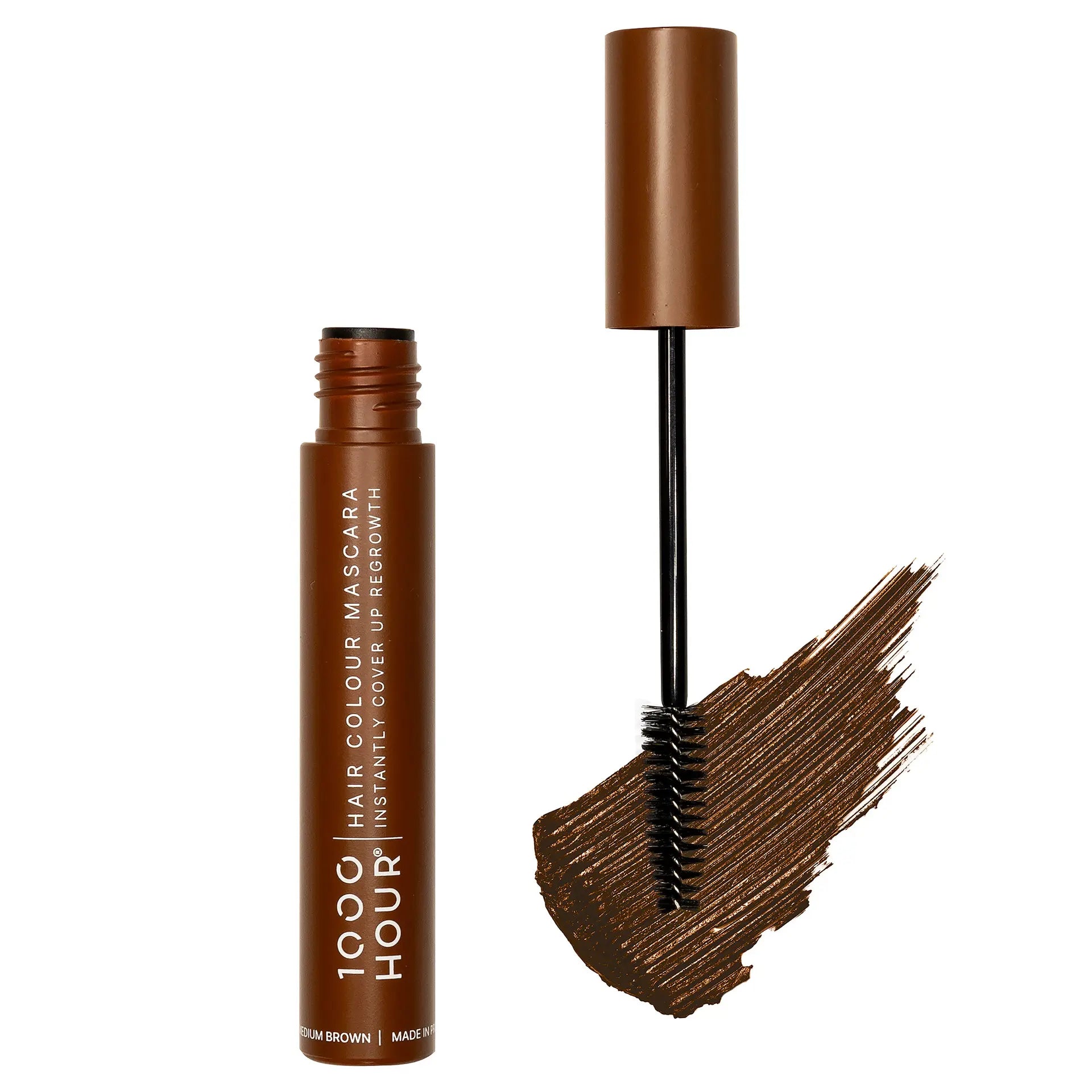 1000 HOUR HAIR COLOR MASCARA - MEDIUM BROWN 12G Hover Image
