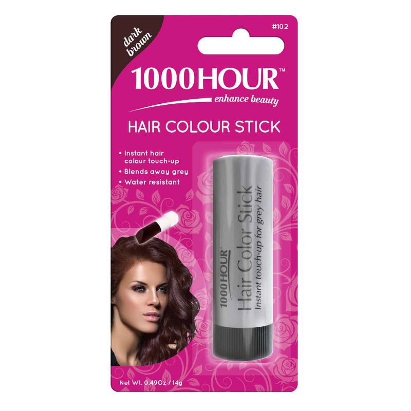 1000 HOUR HAIR COLOUR STICK - DARK BROWN