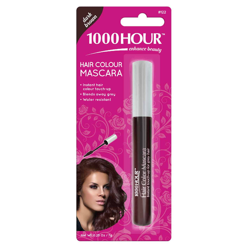 1000 HOUR HAIR COLOR MASCARA - DARK BROWN