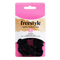 FREESTYLE SATIN SCRUNCHIE 2PC BLACK