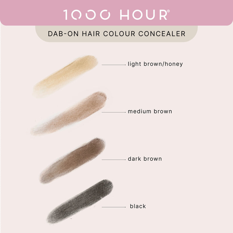 1000 HOUR DAB-ON HAIR COLOUR CONCEALER - BLACK