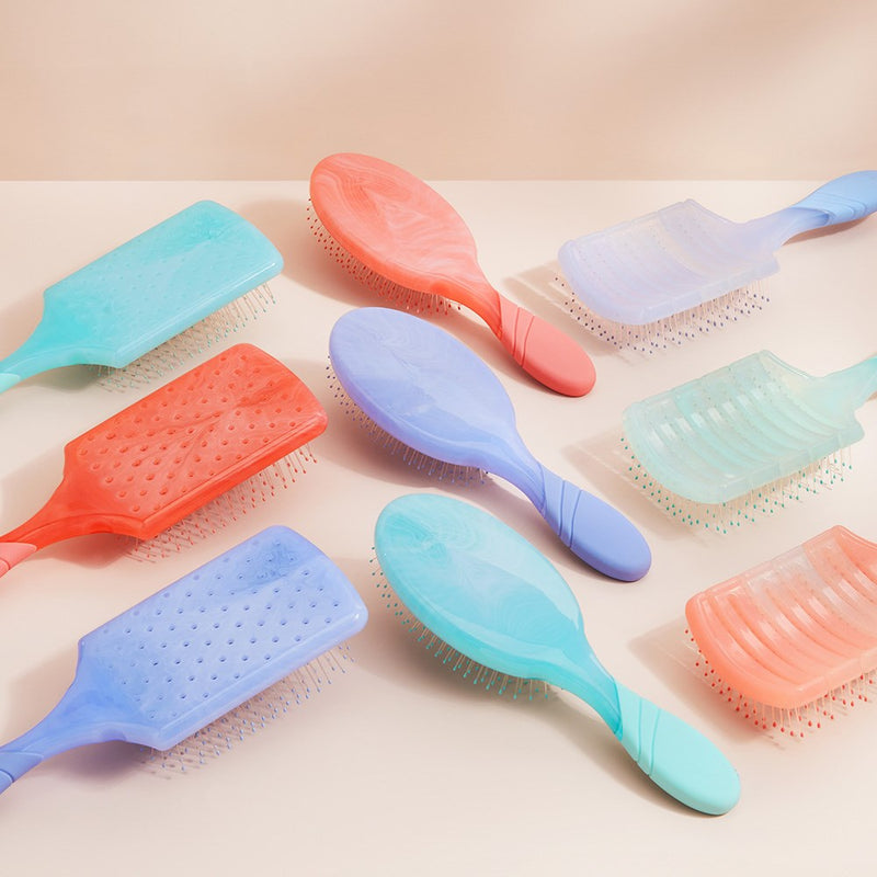 WET BRUSH PRO HYDRO TIE DYE PADDLE BRUSH TEAL