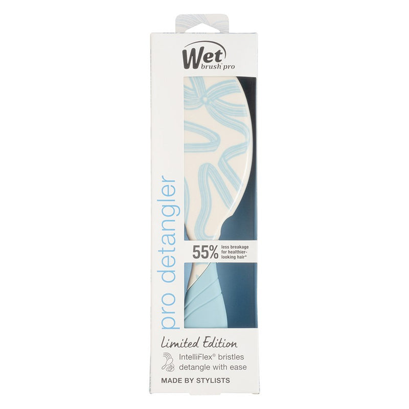 WET BRUSH PRO DETANGLER BOWS ON BOWS BLUE