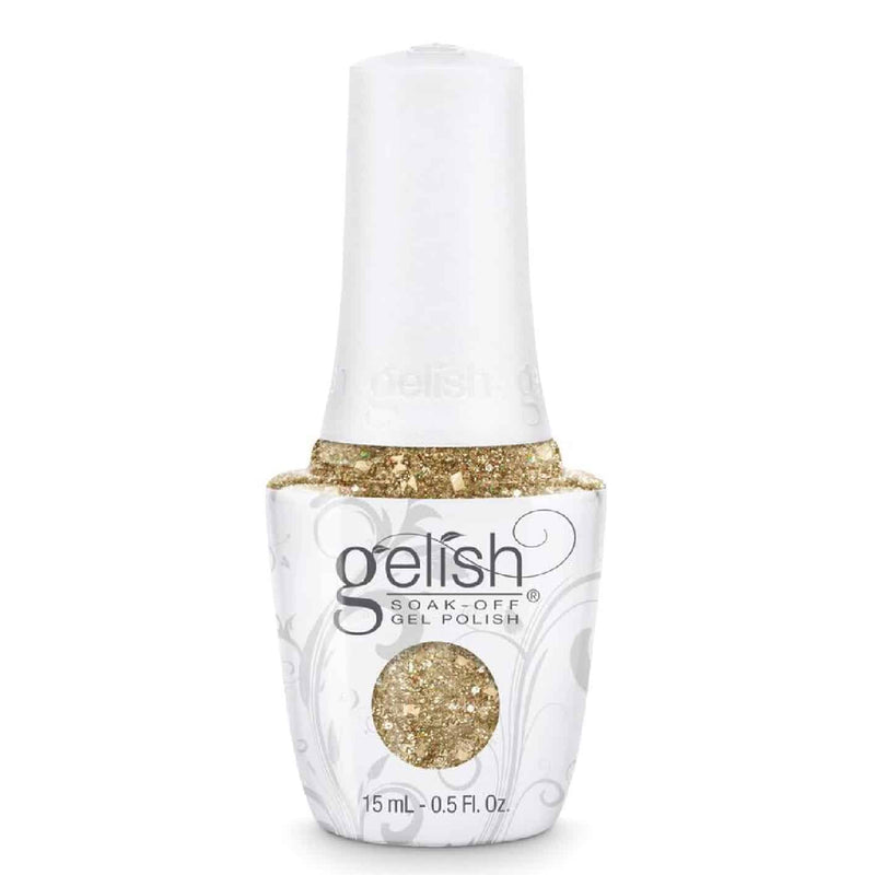 GELISH SOAK OFF GEL POLISH - ALL THAT GLITTERS IS GOLD 15ML 947