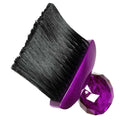 SILVER BULLET BLACK CRYSTAL PURPLE NECK BRUSH