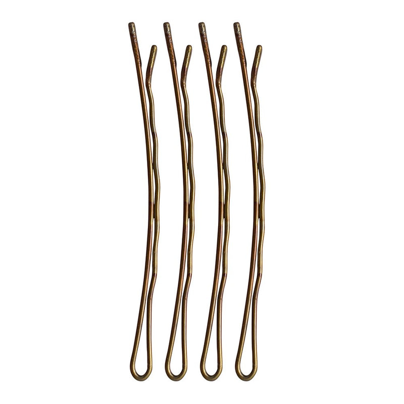 PREMIUM PIN COMPANY 999 3" BOBBY PINS BRONZE