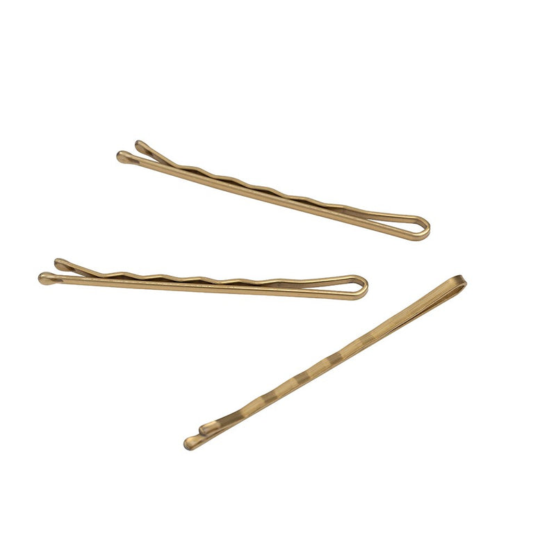 PREMIUM PIN COMPANY 999 2" BOBBY PINS GOLD