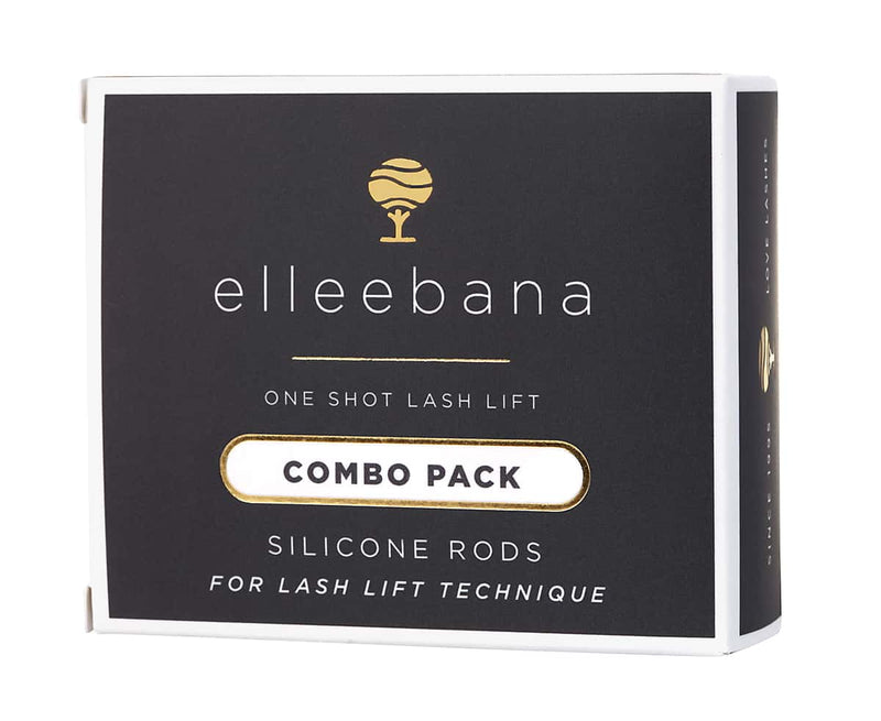 ELLEEBANA ONE SHOT LASH LIFT SILICONE RODS COMBINATION PACK