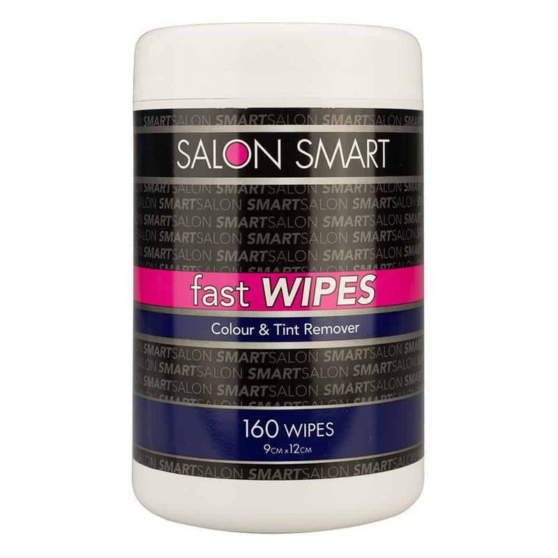 SALON SMART FAST WIPES COLOUR AND TINT REMOVER 160PK
