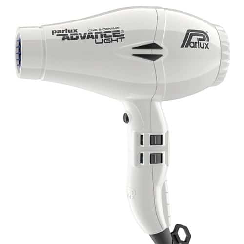 PARLUX ADVANCE LIGHT WHITE IONIC &amp; CERAMIC HAIRDRYER