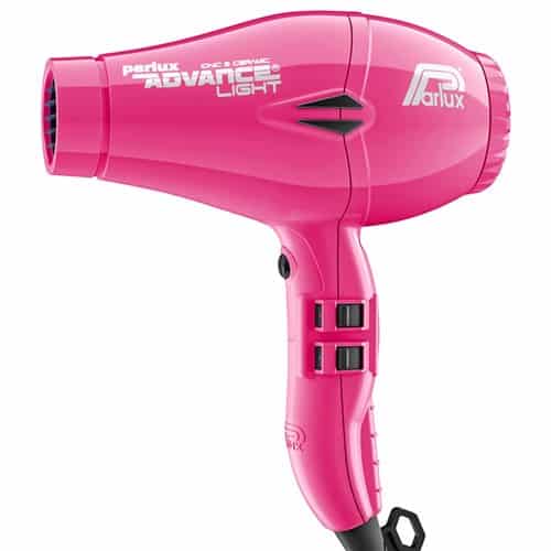 PARLUX ADVANCE LIGHT PINK IONIC &amp; CERAMIC HAIRDRYER