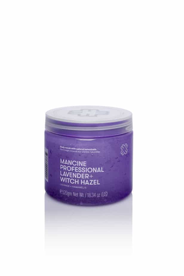 MANCINE LAVENDER &amp; WITCHHAZEL HOT SALT SCRUB 520G