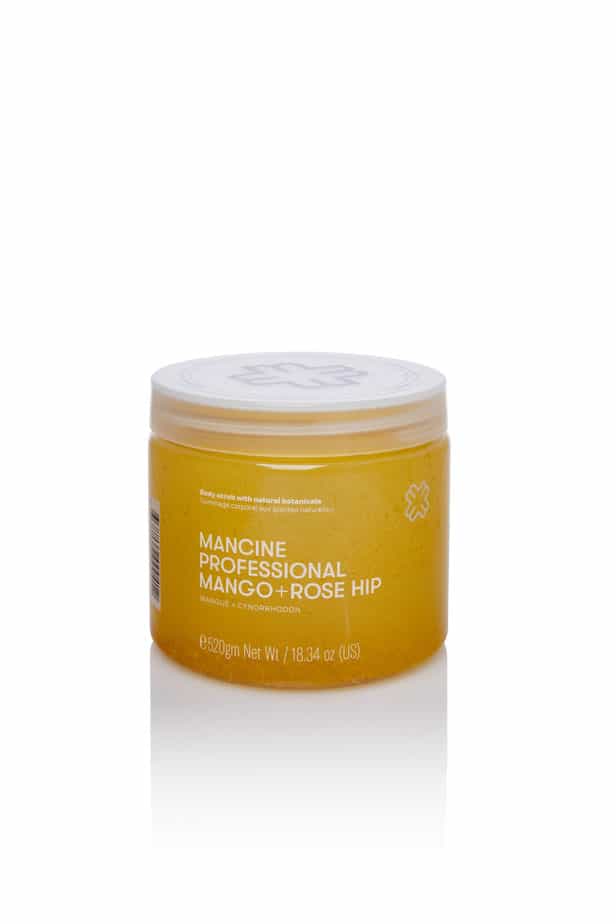 MANCINE MANGO &amp; ROSEHIP HOT SALT SCRUB 520G
