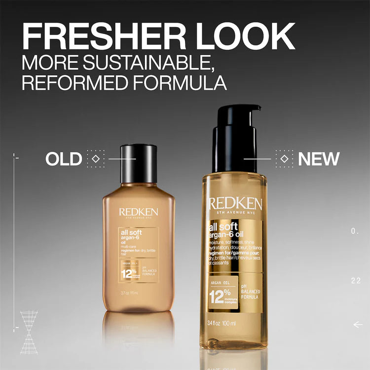 REDKEN ALL SOFT ARGAN OIL-6 100ml