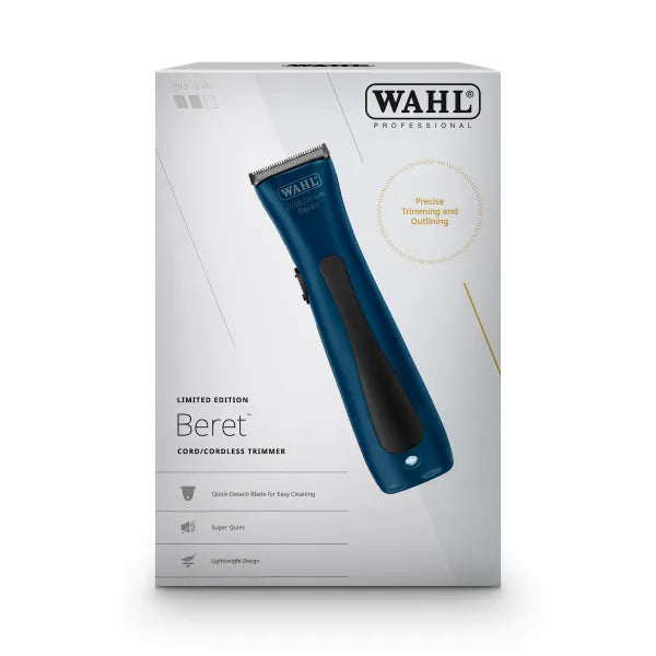 WAHL LIMITED EDITION BLUE BERET PRO LITHIUM TRIMMER