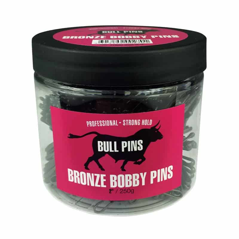 BULL PINS BRONZE BOBBY PINS 2" 250G