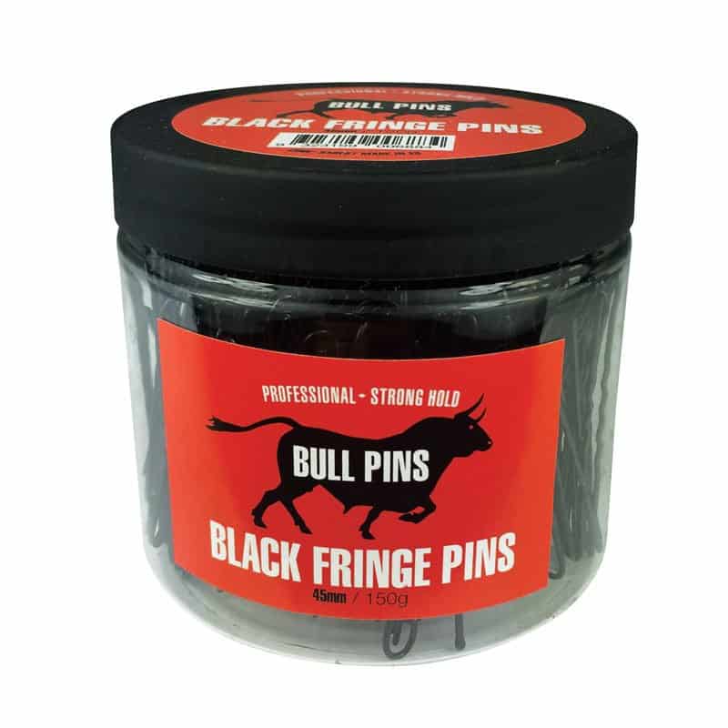 BULL PINS BLACK FRINGE PINS 2" 250G