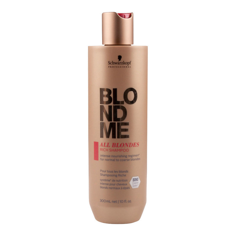 SCHWARZKOPF BLONDME ALL BLONDES RICH SHAMPOO 300ML