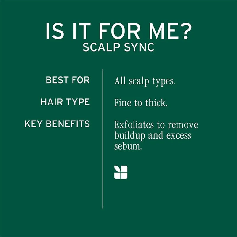 MATRIX BIOLAGE SCALP SYNC ANTI-DANDRUFF SHAMPOO 400ML