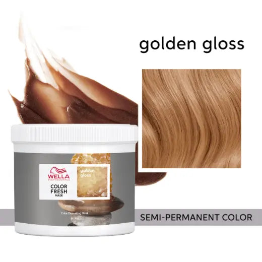 WELLA COLOR FRESH MASK GOLDEN GLOSS 500ML