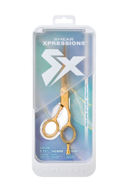 CRICKET SHEAR XPRESSIONS SCISSORS 5.75" GOLDIE