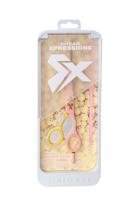 CRICKET SHEAR XPRESSIONS SCISSORS 5.75"- IT'S THE DOPAMINE FOR ME