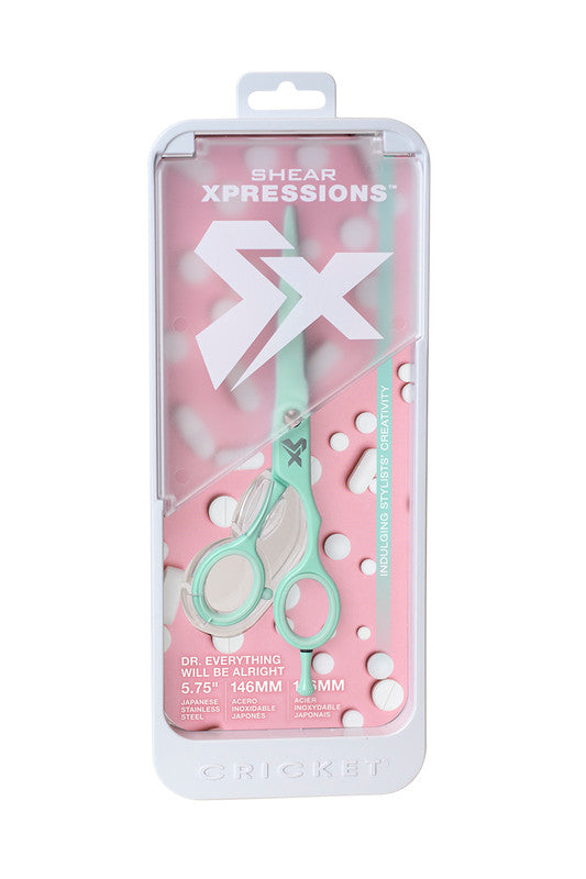 CRICKET SHEAR XPRESSIONS SCISSORS 5.75" DR. EVERYTHING WILL BE ALRIGHT