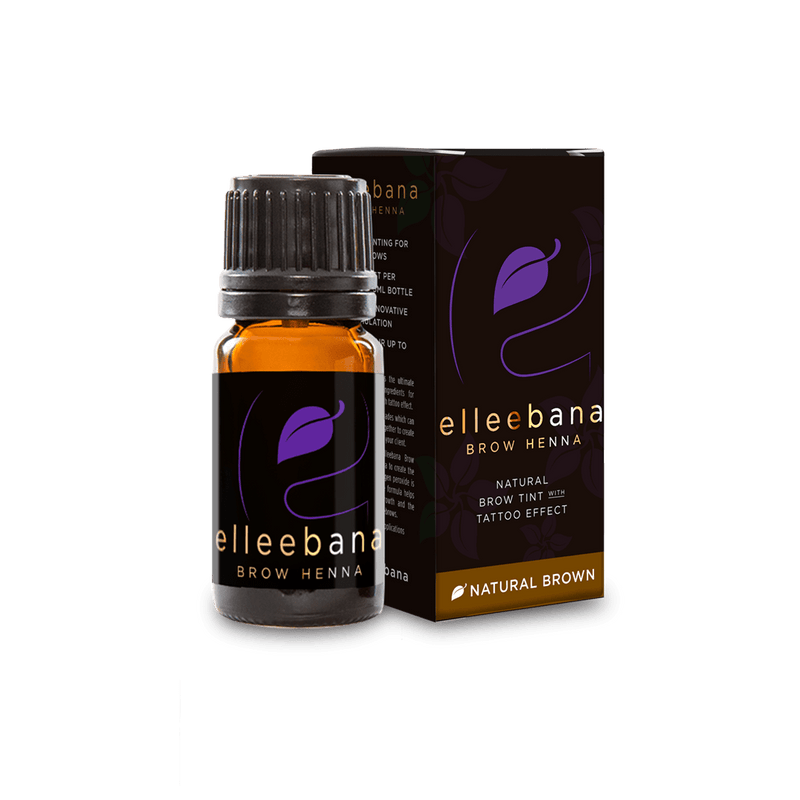 ELLEEBANA NATURAL BROWN BROW HENNA 10GMS
