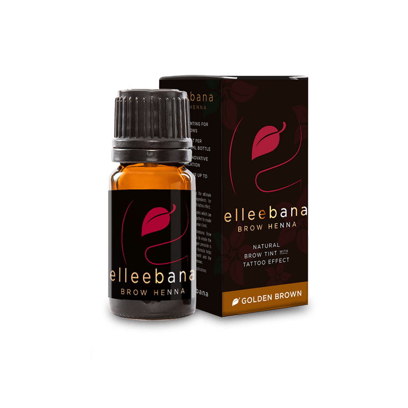 ELLEEBANA GOLDEN BROWN BROW HENNA 10GMS