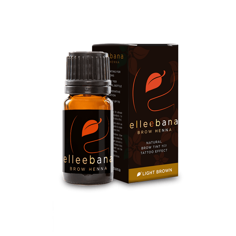 ELLEEBANA LIGHT BROWN BROW HENNA 10GMS
