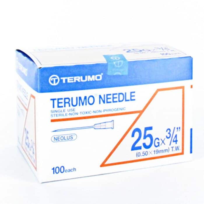 CARON TERUMO NEEDLE (0.50 X 16MM) - 100 PACK
