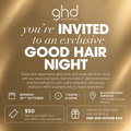 GHD TRADE ONLY EVENT
