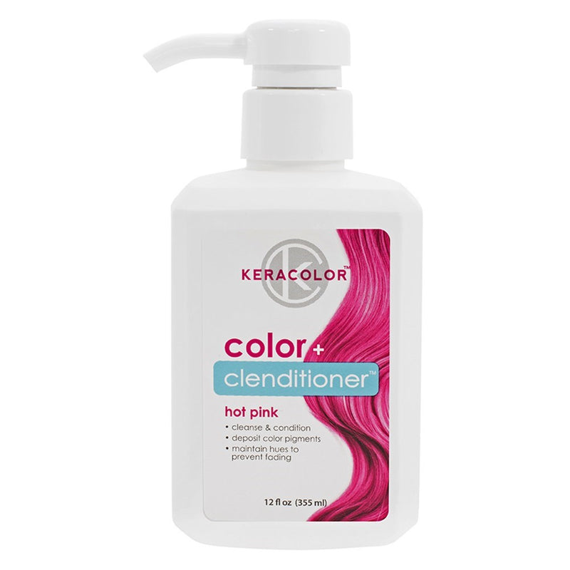 KERACOLOR COLOR CLENDITIONER COLORING SHAMPOO HOT PINK 355ML