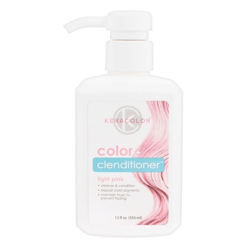 KERACOLOR COLOR CLENDITIONER COLORING SHAMPOO LIGHT PINK 355ML