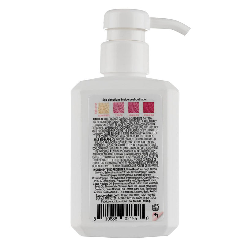 KERACOLOR COLOR CLENDITIONER COLORING SHAMPOO LIGHT PINK 355ML