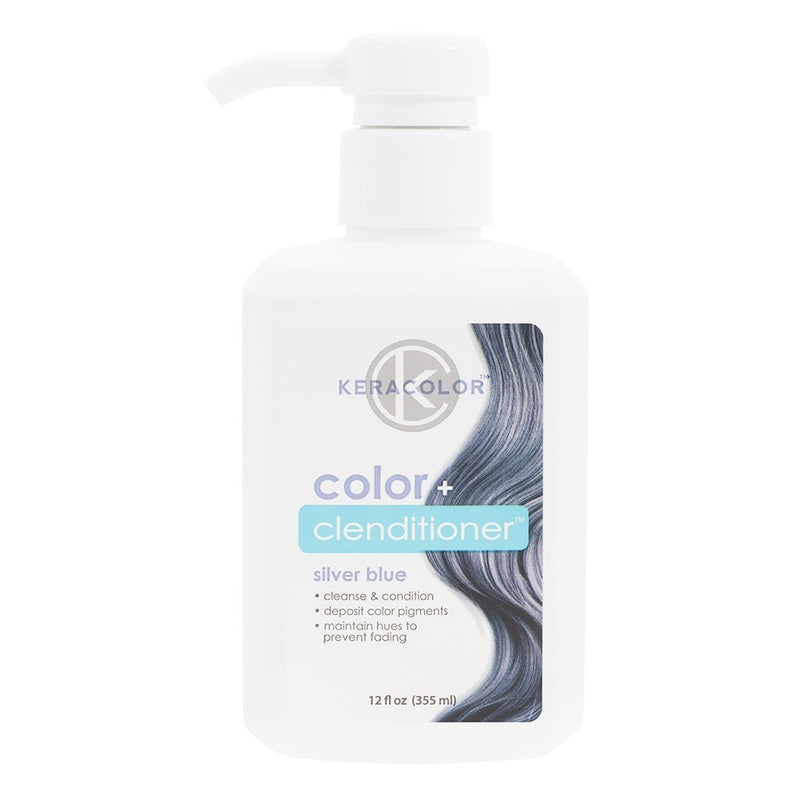 KERACOLOR COLOR CLENDITIONER COLORING SHAMPOO SILVER BLUE 355ML