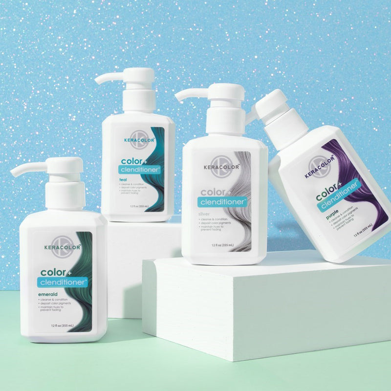 KERACOLOR COLOR CLENDITIONER COLORING SHAMPOO SILVER 355ML