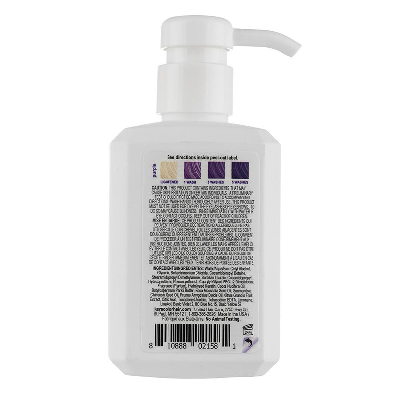 KERACOLOR COLOR CLENDITIONER COLORING SHAMPOO PURPLE 355ML