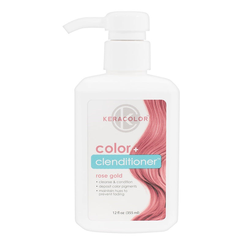 KERACOLOR COLOR CLENDITIONER COLORING SHAMPOO ROSE GOLD 355ML